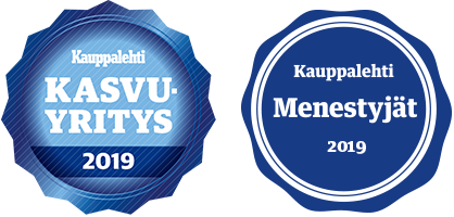 Kasvuyritys ja menestyjät logo 2019